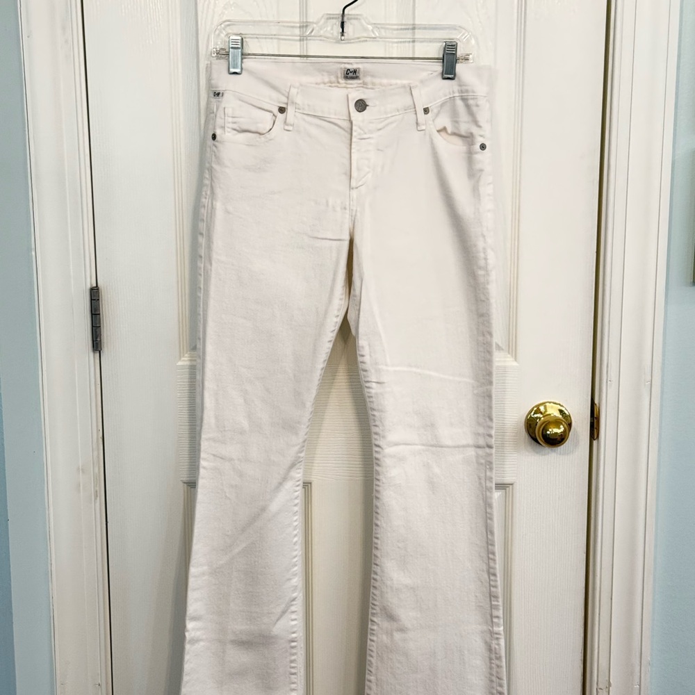 Women's Citizens of Humanity White Petite Dita Jeans
